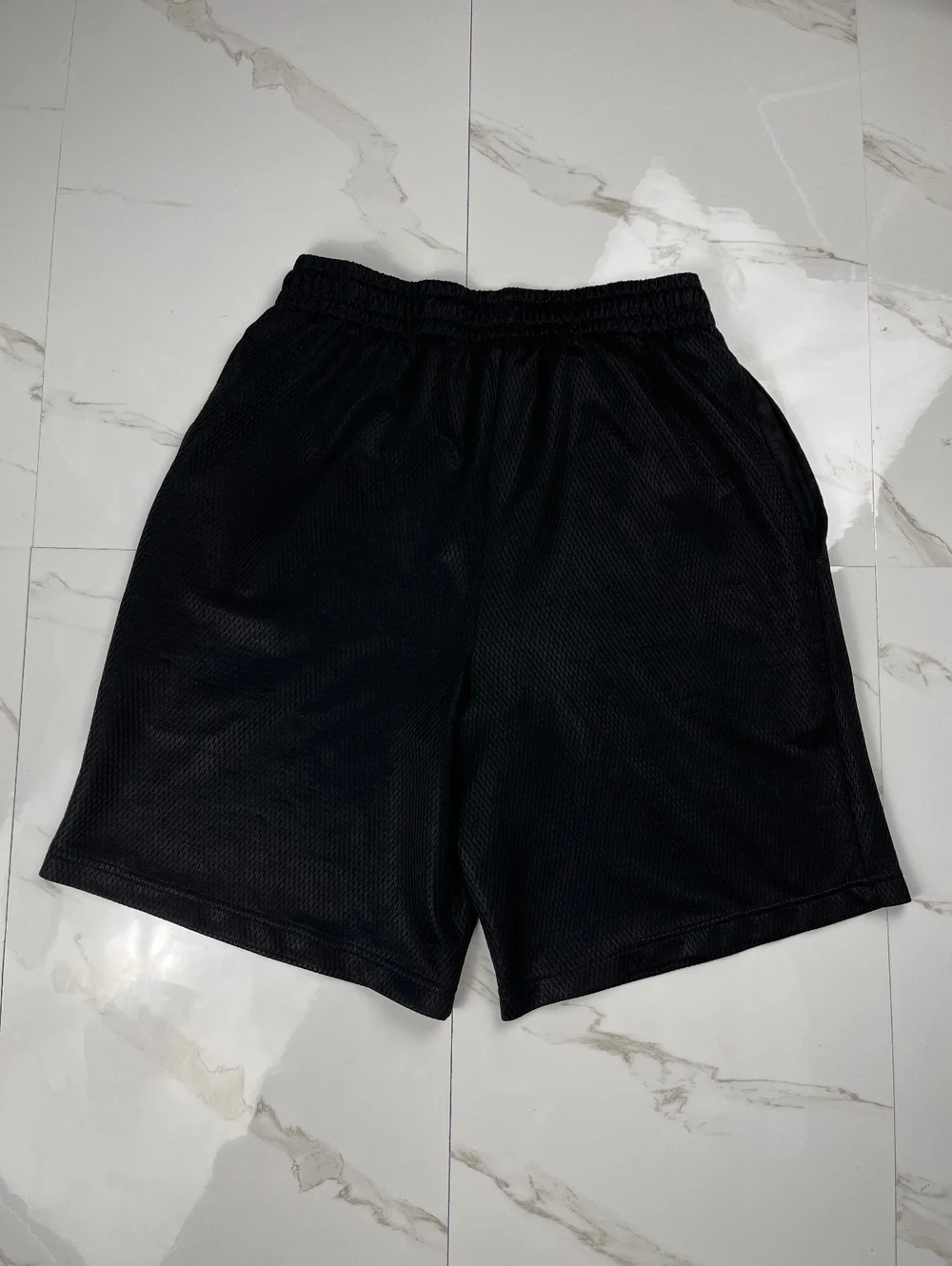 Athletic Works Black Mesh Shorts Small 28-30 Athletic